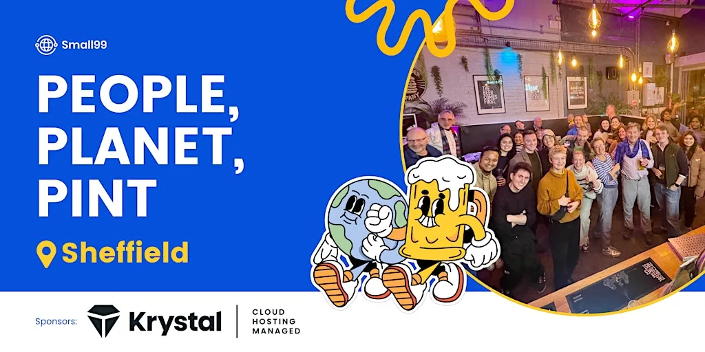 Sheffield - Small99's People, Planet, Pint™: Sustainability Meetup at Triple Point Brewery + Bar