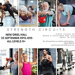 STRENGTH CIRCUITS at New Oriel Hall