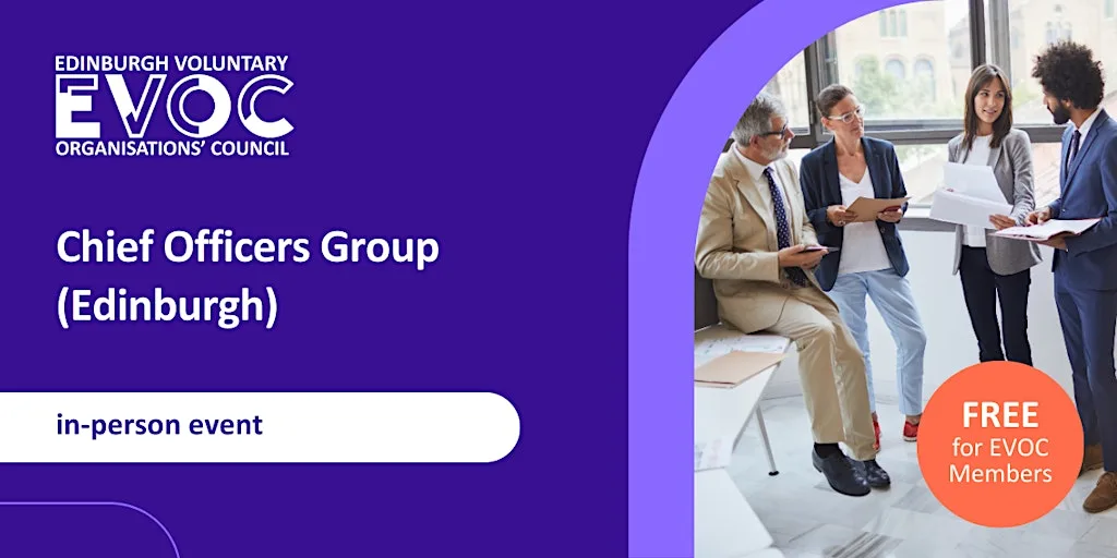 EVOC: Chief Officers Group (Edinburgh) at Edinburgh Voluntary Organisations' Council