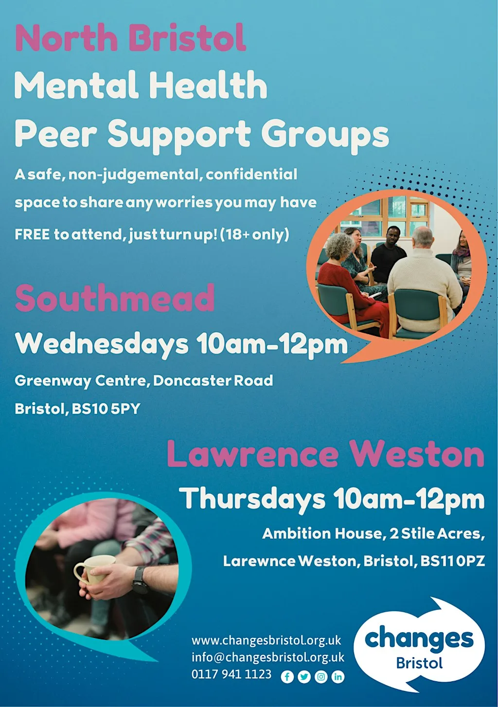 Mental Health Peer Support Group at Greenway Centre