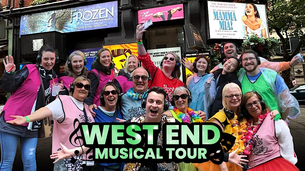 West End Musical Tour Silent Disco Walking Tour #silenttours at The Marquis Of Granby