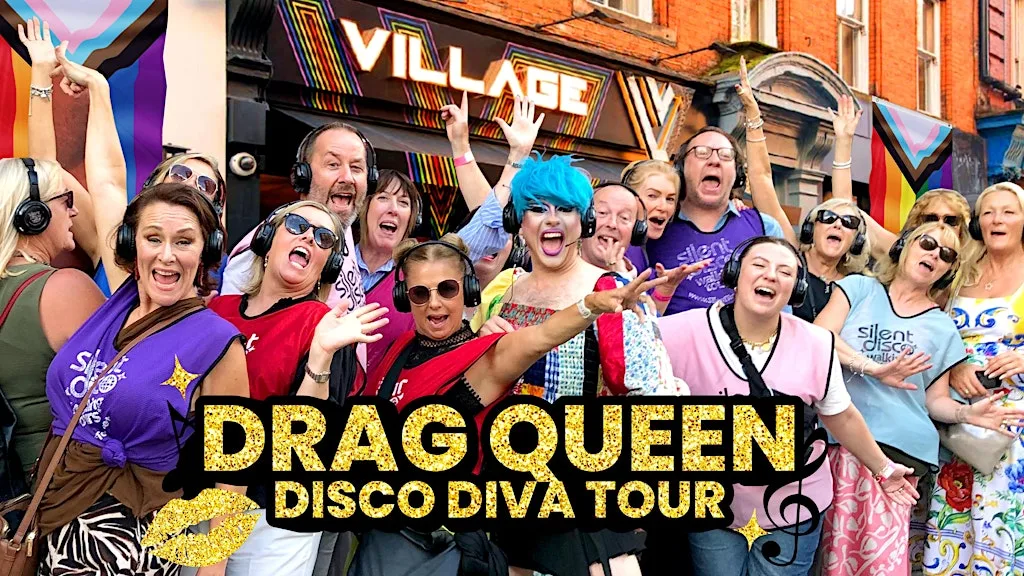 Drag Queen Disco Diva Tour- Silent Disco Walking Tour #silenttours at The Alchemist St Martin's Lane