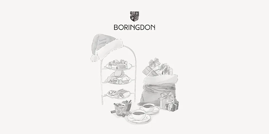 Festive Afternoon Tea with Father Christmas at Boringdon Hall Hotel at Boringdon Hall Hotel and Spa