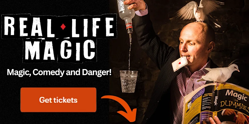Comedy Magic Show: Real Life Magic at Zed Alley