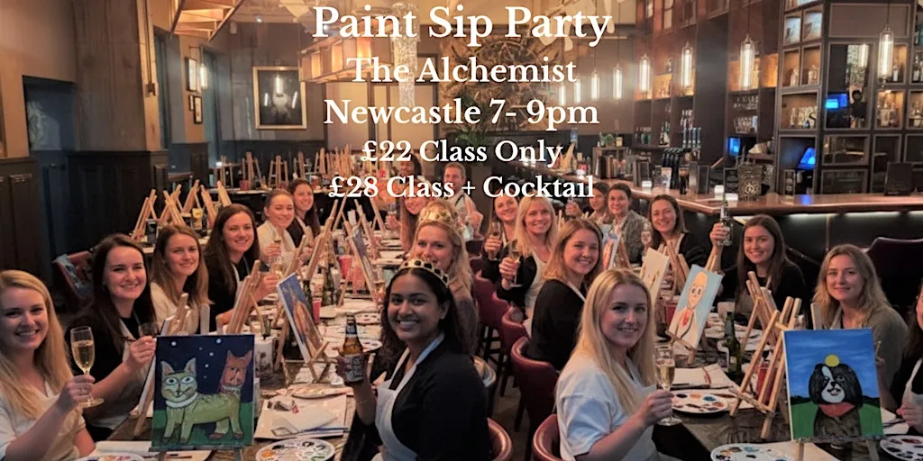 Paint Sip The Alchemist Old Eldon Sq Newcastle