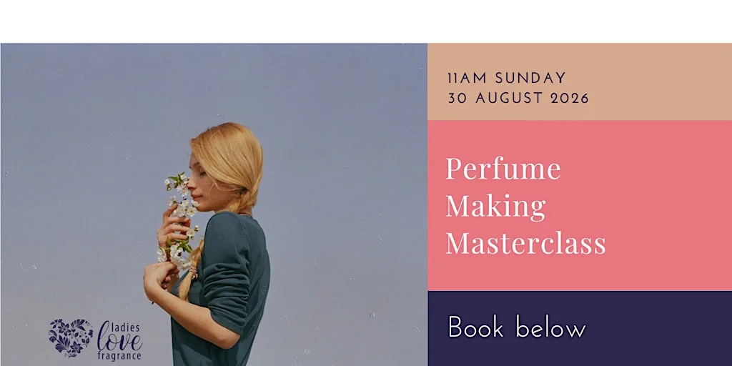 Perfume Making Masterclass - Glasgow 30 Aug 2026 at 11am