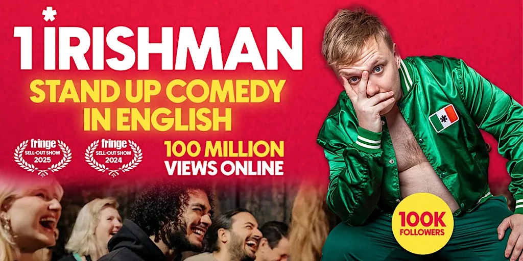 1 Irishman in Southampton | A stand-up comedy show in English | 7:45PM at The Attic Southampton