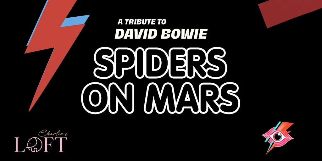 Spiders On Mars - The Music Of Bowie at Charlies Loft