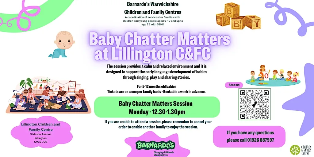Baby Chatter Matters - Lillington C&FC - Monday at Lillington Children & Family Centre