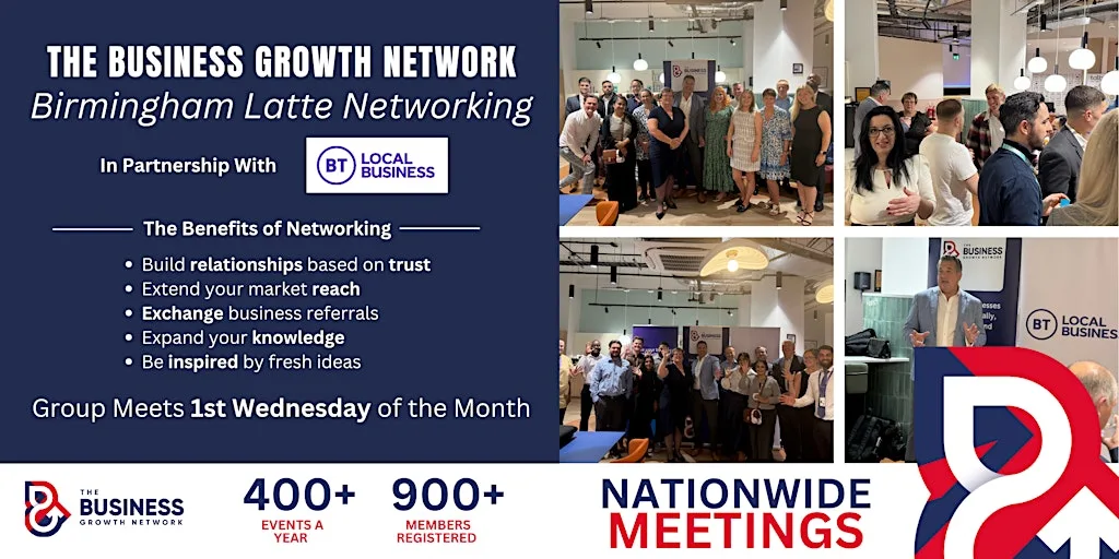 Birmingham Latte Networking 2026 at Runway East Birmingham | Office Space