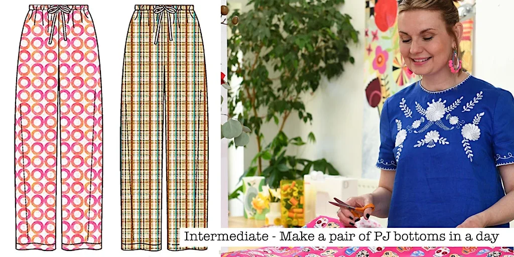 Intermediate - Make  a pair of PJ's using  a commercial pattern! at Westbury Arts Centere