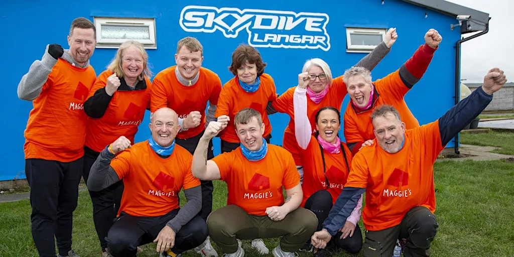 Maggie's Nottingham Skydive 2026 at Skydive Langar
