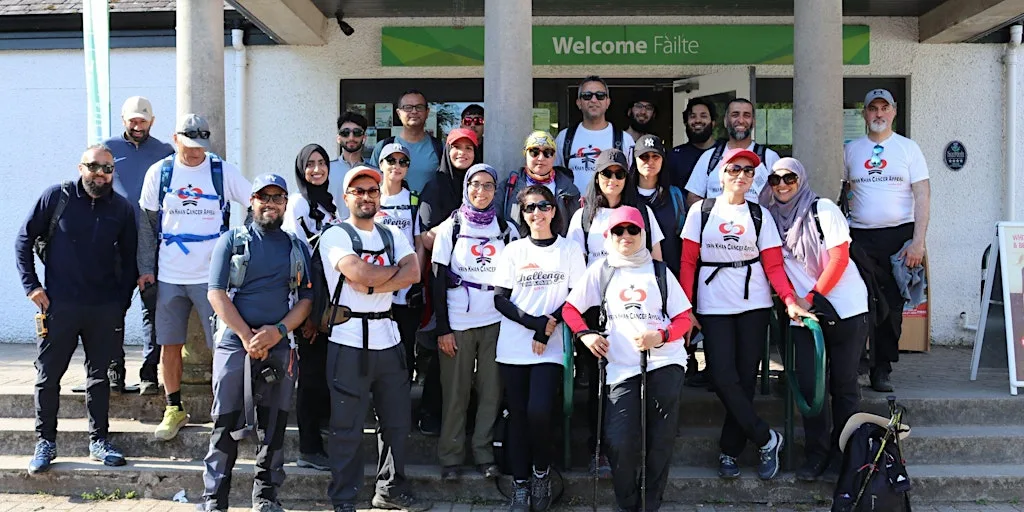 Imran Khan Cancer Appeal - Ben Nevis Challenge at Ben Nevis Visitor Centre