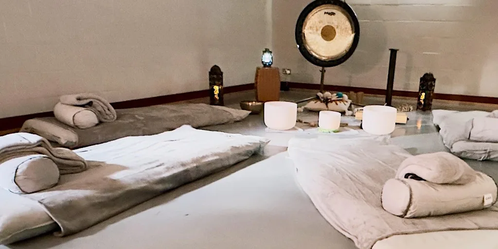 The Gong Whisperer Sound Journey at Staining Village Hall