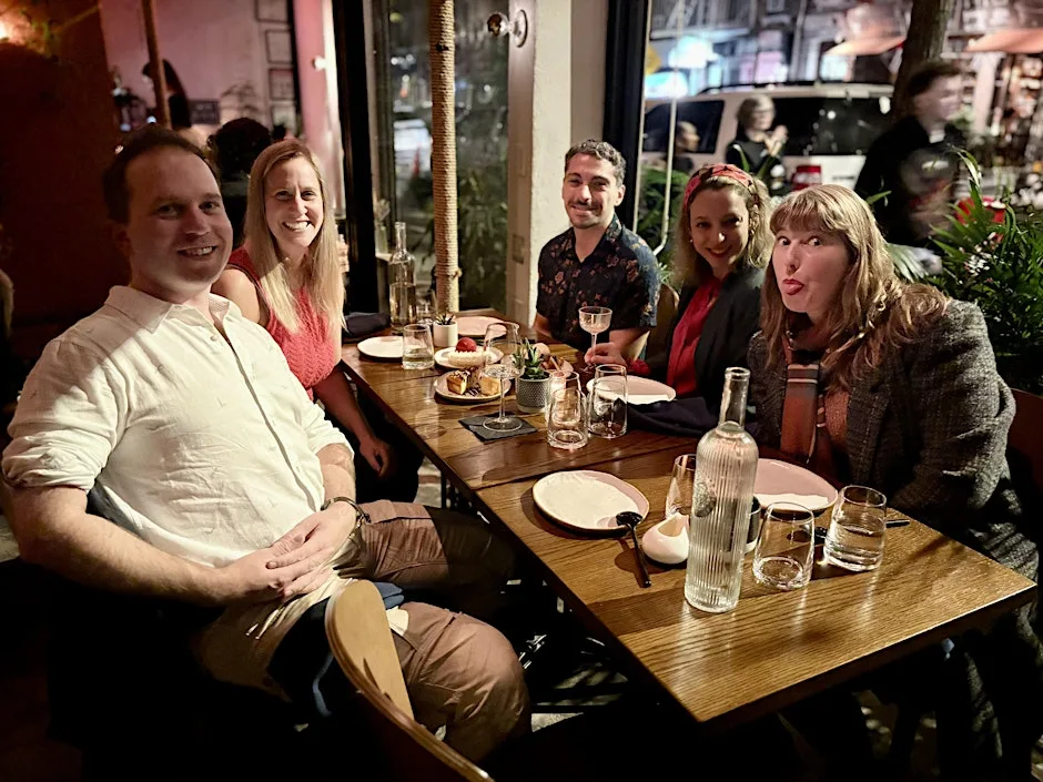 Table 28: Bristol | Dinner with New Friends at Restaurant of the Week