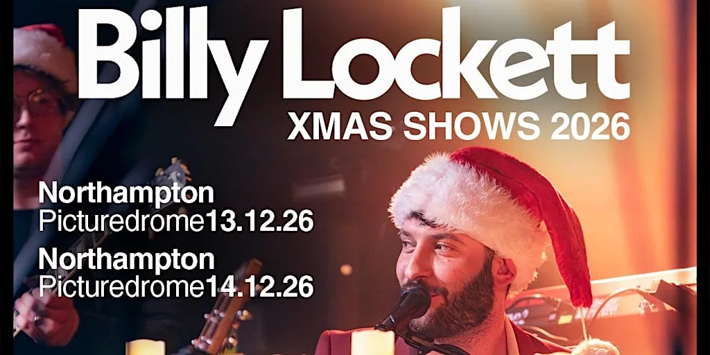 Billy Lockett's Christmas show 2026 at The Picturedrome