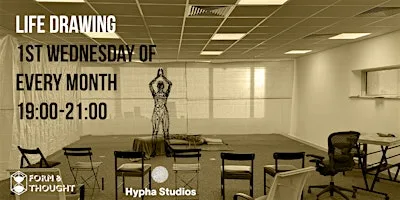 Life Drawing at Hypha Studios - September - Ashford at 100 Upper Pemberton
