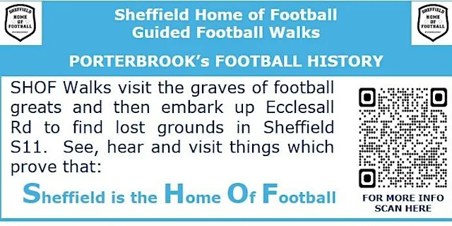 SHOF Guided Football Walks 2026 - Porterbrook's Football History at Montague Street
