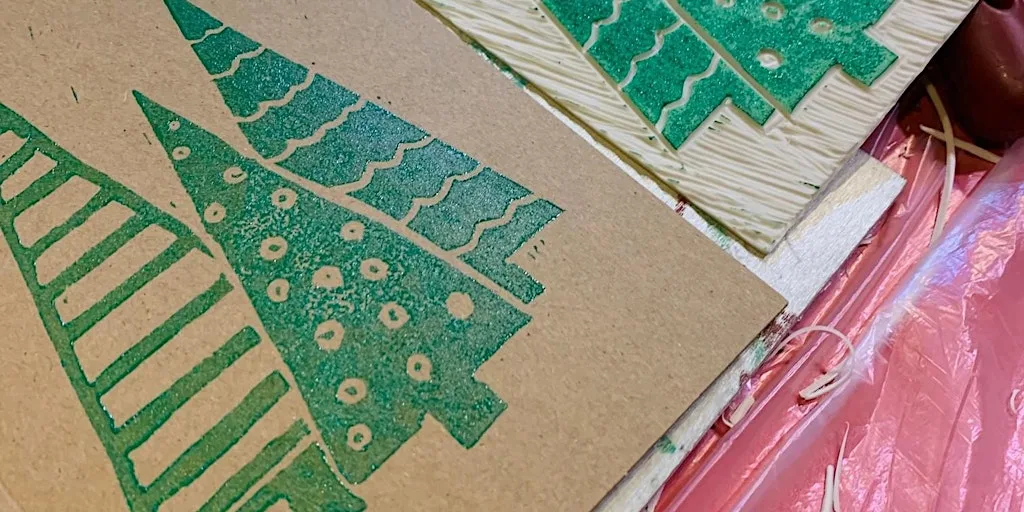 Create at Staircase: Festive Lino Printing at Staircase House