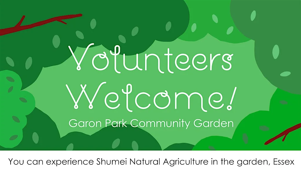 Shumei Natural Agriclture Volunteer sessons 2026