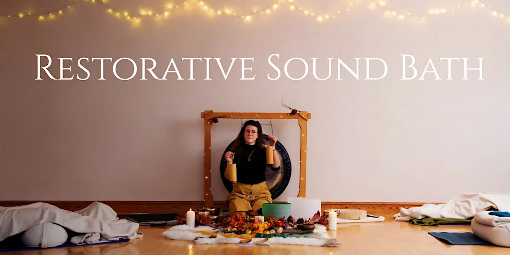 Restorative Summer Sound Bath at Cardiff Yoga Studio