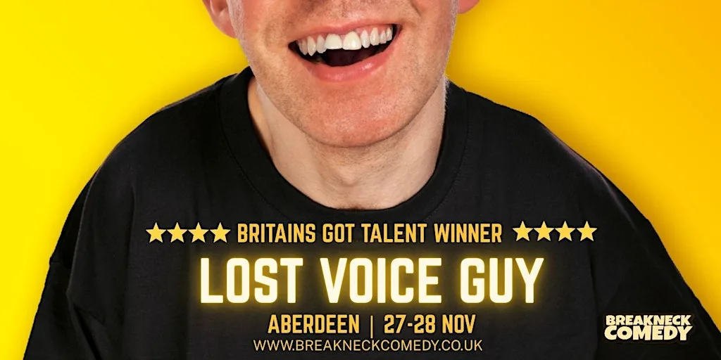 Lost voice Guy at Breakneck Comedy