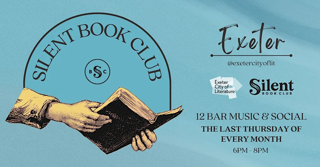 Silent Book Club Exeter - 12 bar Music & Social (Thursdays) at 12 Bar Music & Social