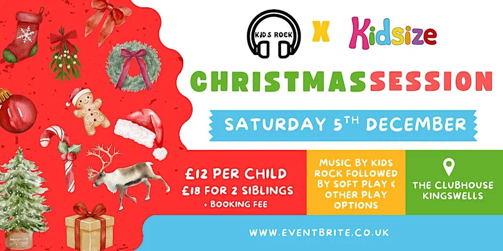 Kids Rock & Kidsize Christmas Session at Kidsize Ltd.