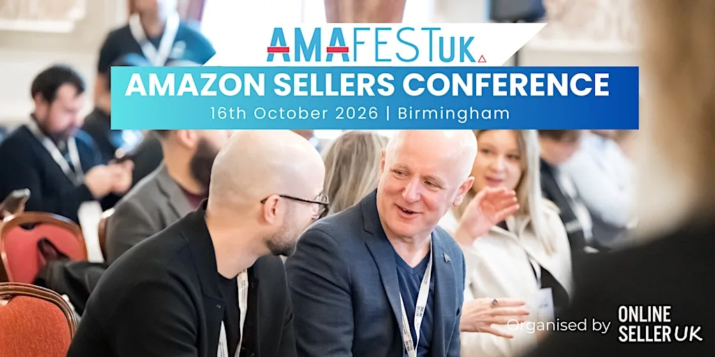 AmafestUK 2026 - Amazon Sellers Conference at The Birmingham Conference & Events Centre