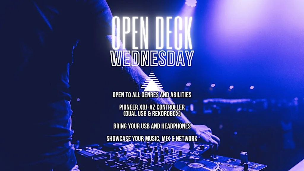 OPEN DECK WEDNESDAYS at Whiskers Newquay