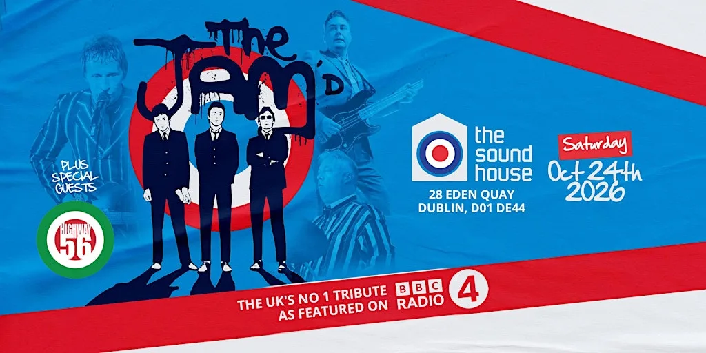 The Jam'd – UK's No.1 Tribute to The Jam, Dublin at The Sound House