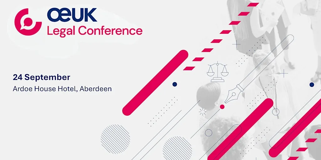 OEUK Legal Conference and Dinner at Ardoe House Hotel