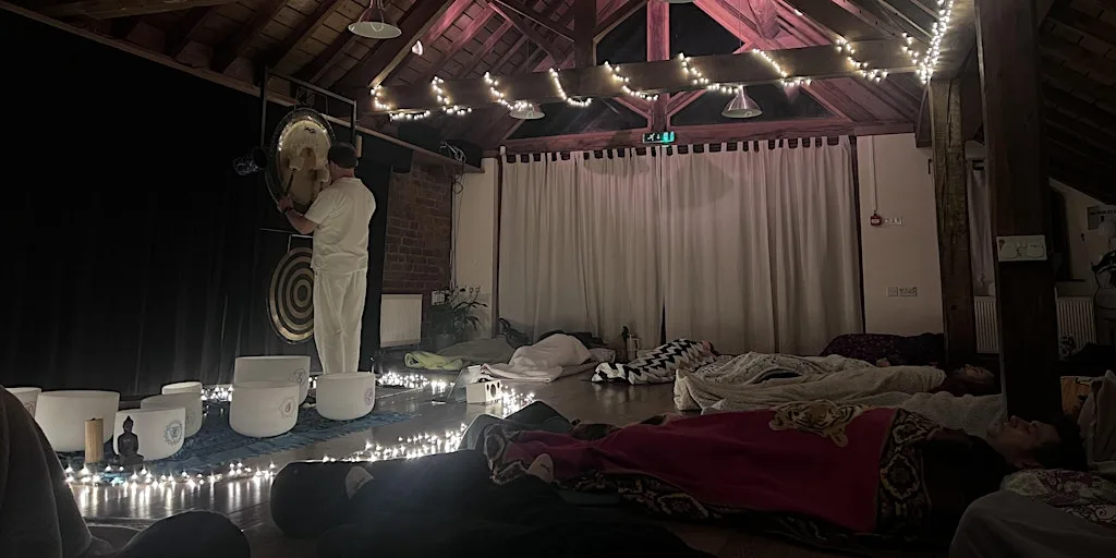 Sound Asleep: Yoga Nidra & Gong Sound Bath for Deep Relaxation – Worcs at The Fold - Venue Hire, Organic Farm, Artists Studios, Shops, Markets, Nature Trail, Cafe