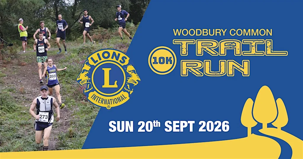 Woodbury Common 10K Trail Run at Withycombe  Raleigh Football Pitches