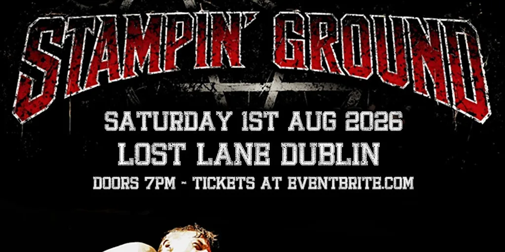 STAMPIN' GROUND at Lost Lane Dublin 1/8/26 at Lost Lane
