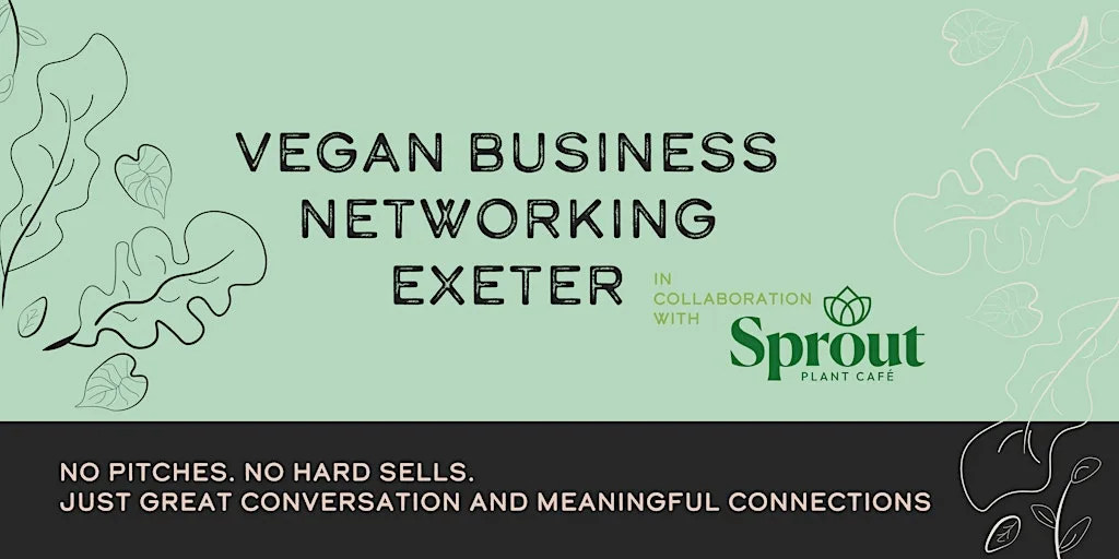 Vegan Business Networking Exeter August 2026 at Kalendar Hall