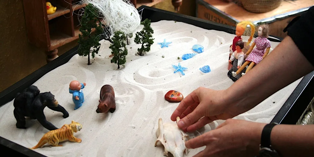 Therapeutic Sandtray Play with Children at Wellspring Therapy and Training