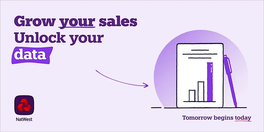 Grow Your Sales: Unlock Your Data at NatWest Accelerator Cardiff, 3rd Floor, One Kingsway, Cardiff
