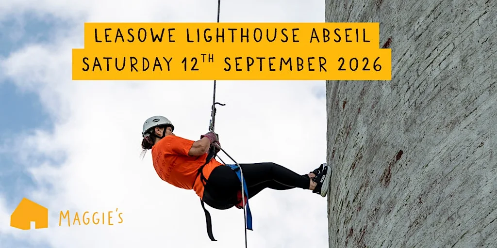 Maggie's Wirral Leosowe Lighthouse Abseil 2026 at Leasowe Lighthouse Car Park