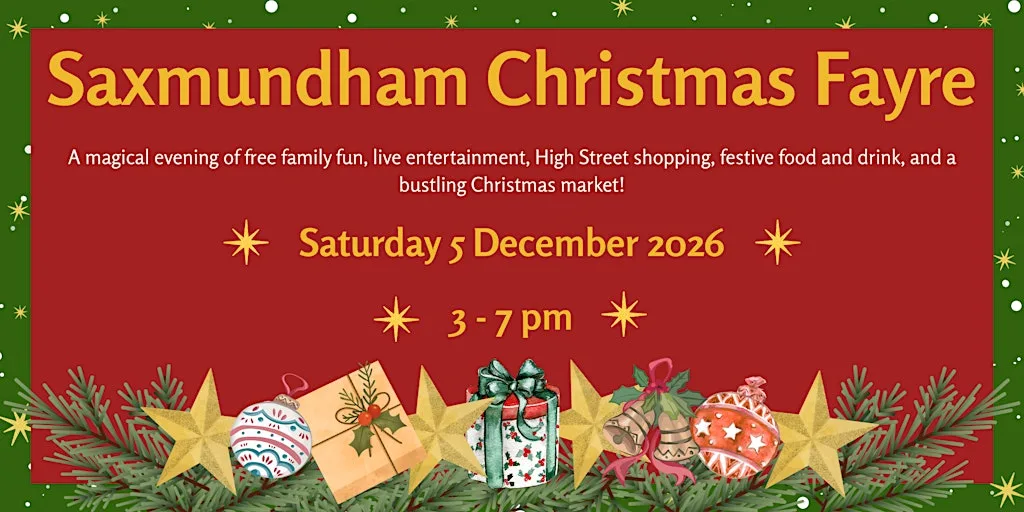 Saxmundham Christmas Fayre 2026