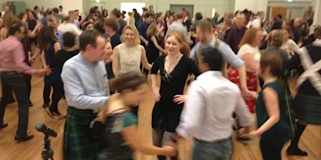 Hogmanay ceilidh at St Cuthbert's Church