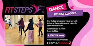 FitSteps® Dance Fitness – Wednesday Mornings | Burnham at Learn to Dance
