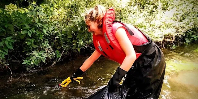 Kingsmead River Cleaning at Chiltern Rangers Depot / Kingsmead Recreation Ground