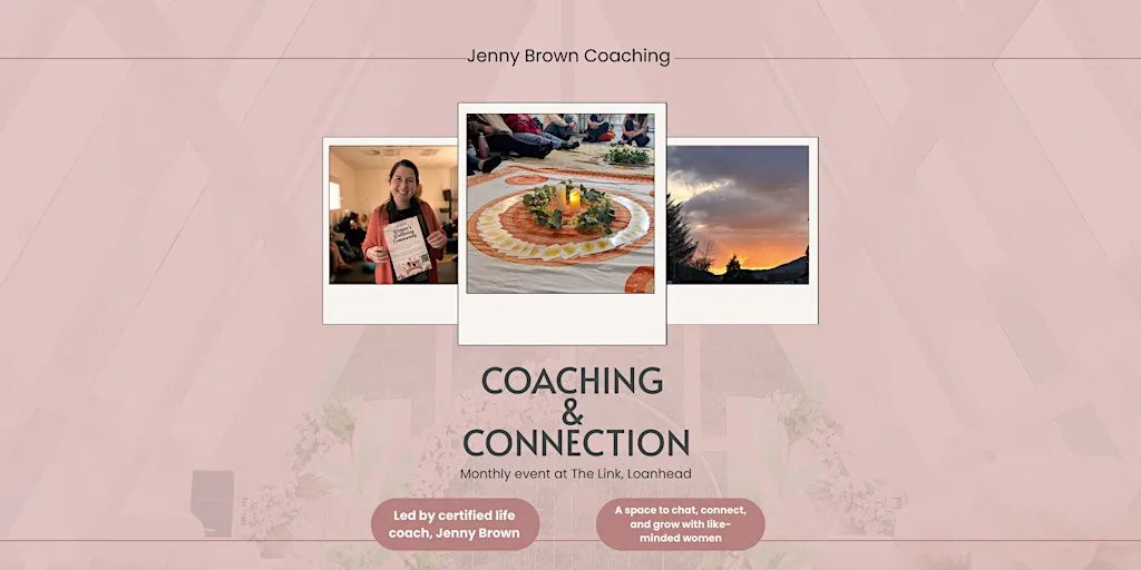 Coaching and Connection Monthly Event ✨