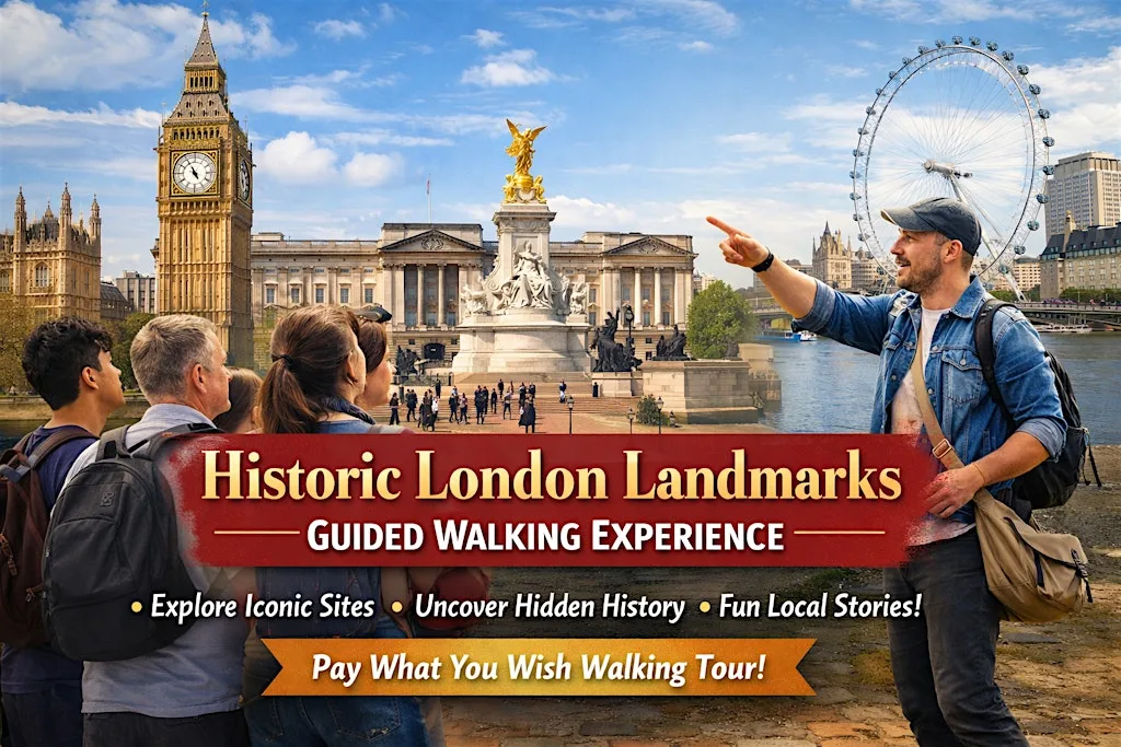 Historic London Landmarks Guided Walking Experience