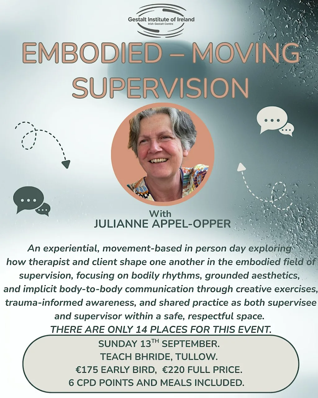Embodied – Moving Supervision - with Julianne Appel-Opper at Teach Bhríde Holistic Education Centre