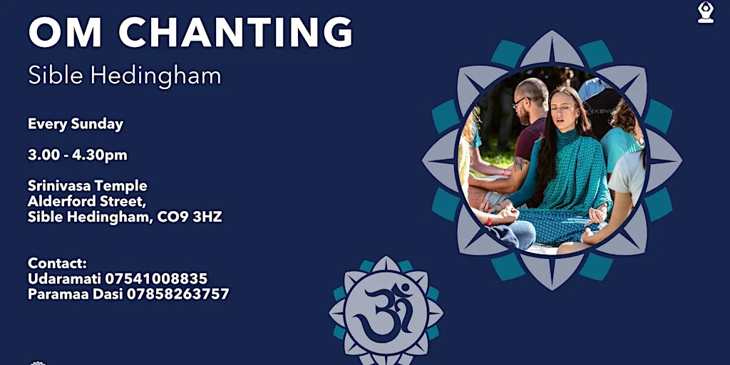 OM CHANTING - Sible Hedingham, Srinivasa Temple
