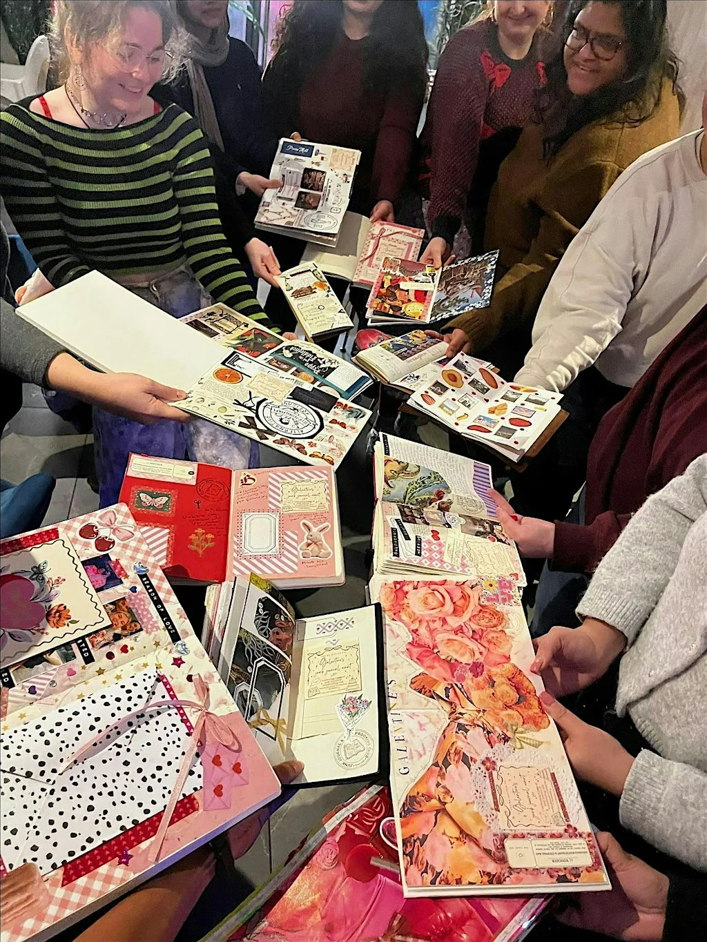 August Junk Journal & Scrapbooking Club Session