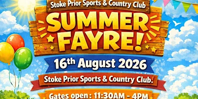 Stoke Prior Summer Fayre at Stoke Prior Sports & Country Club