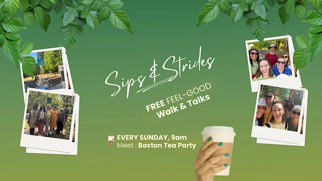 Sips & Strides: FREE feel-good ‘Net-Walking’ - every Sunday at Boston Tea Party